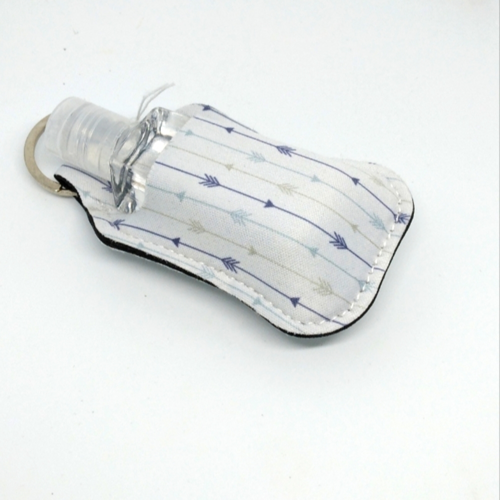 Arrow's sanitizer keychain
